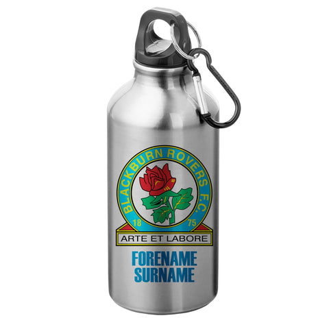Personalised Blackburn Rovers FC Crest Sport Drinks Bottle