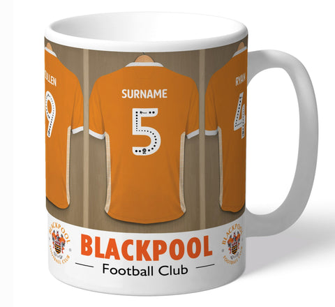 Personalised Blackpool Dressing Room Mug - Official Merchandise Gifts