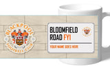 Personalised Blackpool Mug - Street Sign - Official Merchandise Gifts