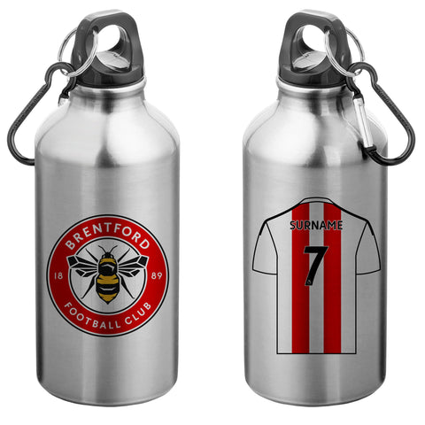 Personalised Brentford Water Bottle