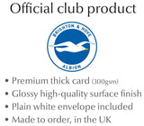 Personalised Brighton Birthday Card - Official Merchandise Gifts