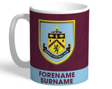 Personalised Burnley Crest Mug - Official Merchandise Gifts