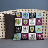 Personalised Burnley FC Cushion - Chequered (18")