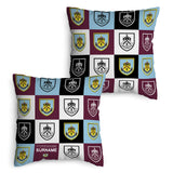 Personalised Burnley FC Cushion - Chequered (18")