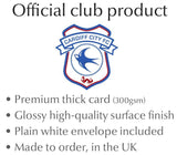 Personalised Cardiff Birthday Card - Official Merchandise Gifts
