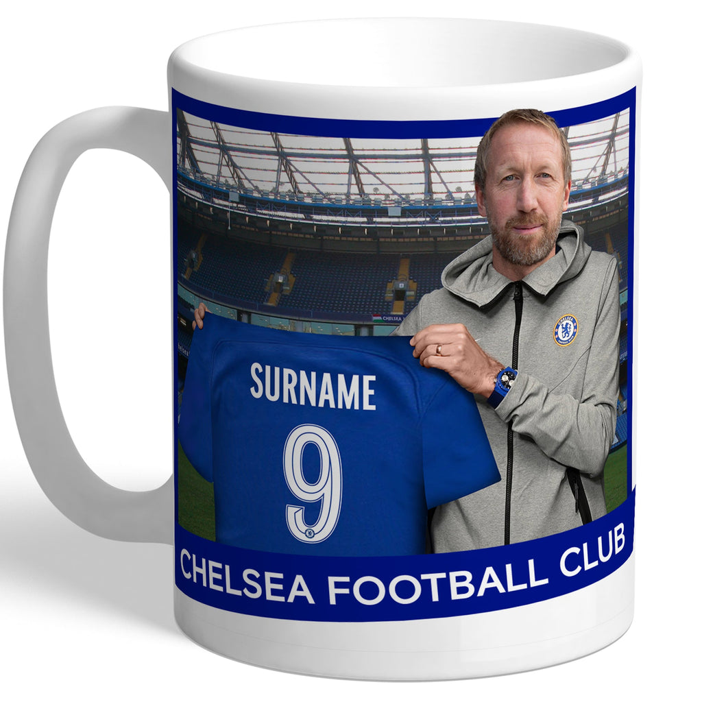 Personalised Chelsea Manager Mug