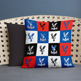 Personalised Crystal Palace Cushion - Chequered (18")