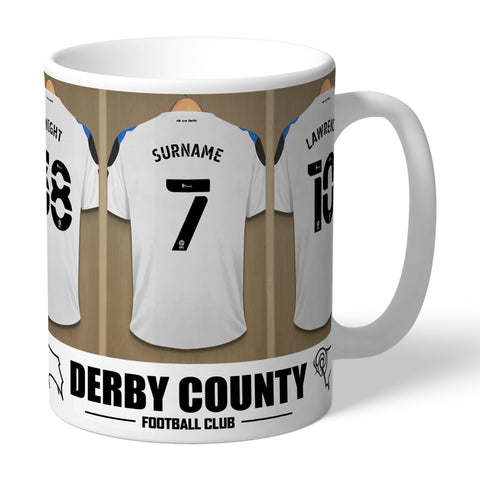 Personalised Derby Dressing Room Mug  - Official Merchandise Gifts