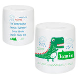 Personalised Dinosaur Money Box - Official Merchandise Gifts