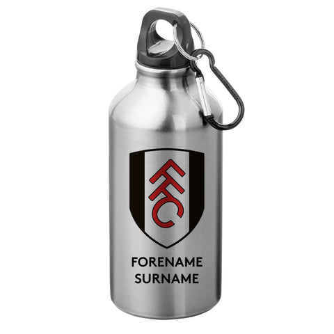 Personalised Fulham FC Crest Sport Drinks Bottle