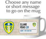 Personalised Leeds Mug - Street Sign - Official Merchandise Gifts