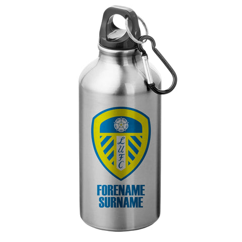 Personalised Leeds United FC Crest Sport Drinks Bottle