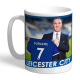 Personalised Leicester City Manager Mug  - Official Merchandise Gifts