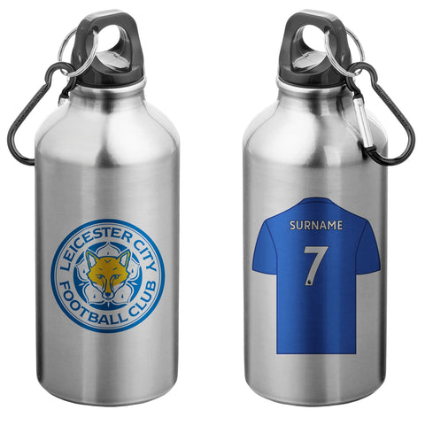 Personalised Leicester City Water Bottle