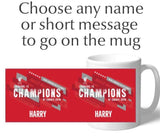 Personalised Liverpool FC Champions of Europe Mug - Official Merchandise Gifts