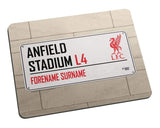 Personalised Liverpool Mouse Mat - Official Merchandise Gifts