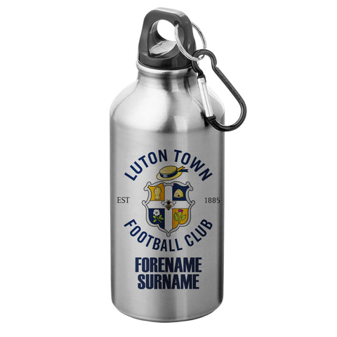 Personalised Luton Town FC Crest Sport Drinks Bottle