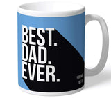Personalised Man City Best Dad Mug - Official Merchandise Gifts