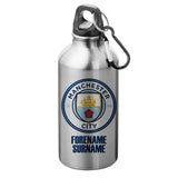 Personalised Manchester City FC Crest Sport Drinks Bottle
