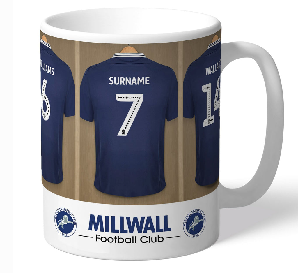 Personalised Millwall Dressing Room Mug - Official Merchandise Gifts