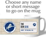 Personalised Millwall Mug - Street Sign - Official Merchandise Gifts