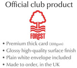 Personalised Nottingham Forest Birthday Card - Official Merchandise Gifts