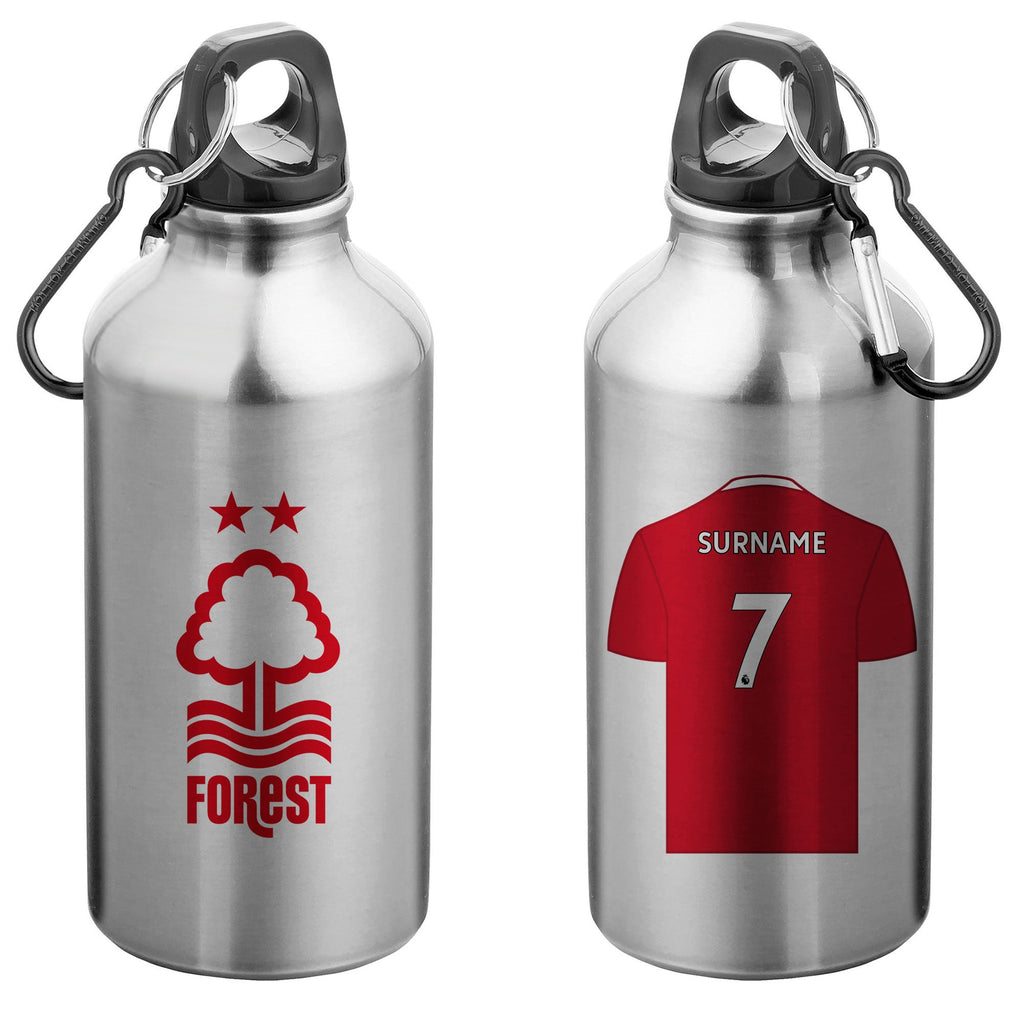Personalised Nottingham Forest Water Bottle
