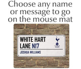 Personalised Tottenham Mouse Mat - Official Merchandise Gifts