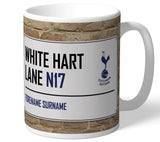 Personalised Tottenham Mug - Street Sign - Official Merchandise Gifts