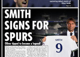 Personalised Tottenham Newspaper - Framed
