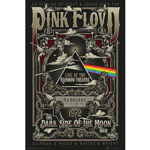 Pink Floyd Poster Rainbow Theatre 237  - Official Merchandise Gifts