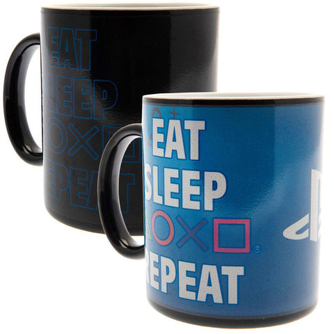 Playstation Heat Changing Mug Repeat  - Official Merchandise Gifts