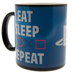 Playstation Heat Changing Mug Repeat  - Official Merchandise Gifts