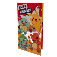 Pokemon Birthday Card  - Official Merchandise Gifts
