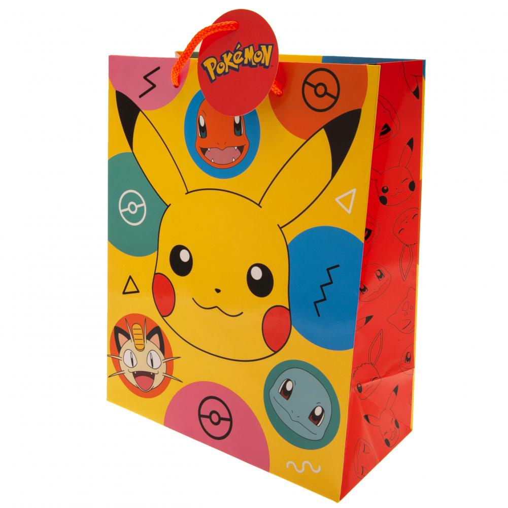 Pokemon Gift Bag Medium  - Official Merchandise Gifts