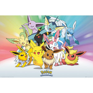 Pokemon Poster Eevee 272  - Official Merchandise Gifts