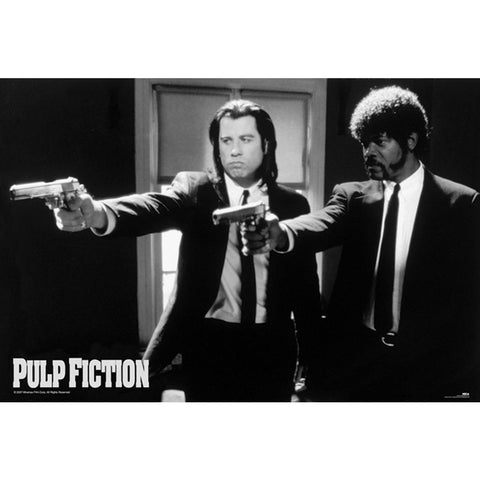 Pulp Fiction Poster Guns 154  - Official Merchandise Gifts