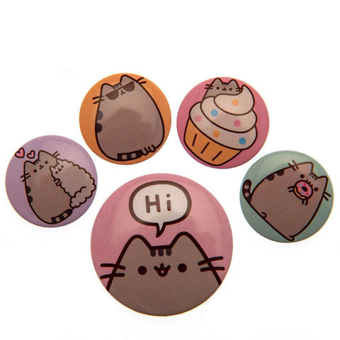 Pusheen Button Badge Set  - Official Merchandise Gifts