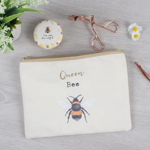 Queen Bee Makeup Pouch