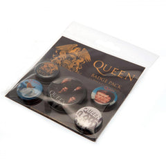 Queen Button Badge Set  - Official Merchandise Gifts