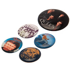 Queen Button Badge Set  - Official Merchandise Gifts