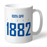 Personalised Queens Park Rangers FC 100 Percent Mug
