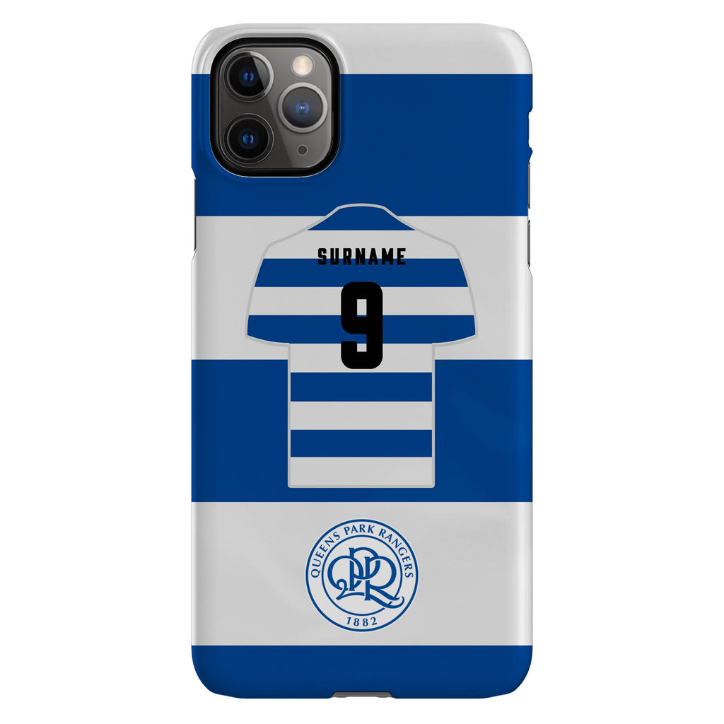 Queens Park Rangers FC Personalised iPhone 11 Pro Max Snap Case