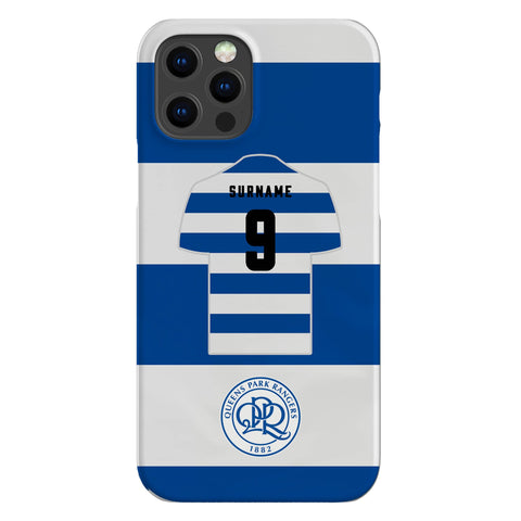 Queens Park Rangers FC Personalised iPhone 12 Pro Snap Case