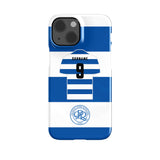 Queens Park Rangers FC Personalised iPhone 13 Mini Snap Case