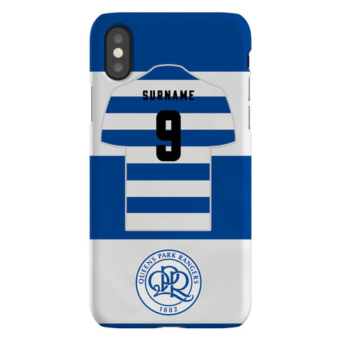 Queens Park Rangers FC Personalised iPhone X Snap Case