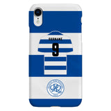 Queens Park Rangers FC Personalised iPhone XR Snap Case