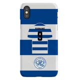 Queens Park Rangers FC Personalised iPhone XS Snap Case