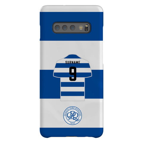 Queens Park Rangers FC Personalised Samsung Galaxy S10 Plus Snap Case