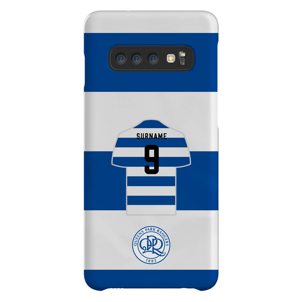 Queens Park Rangers FC Personalised Samsung Galaxy S10 Snap Case